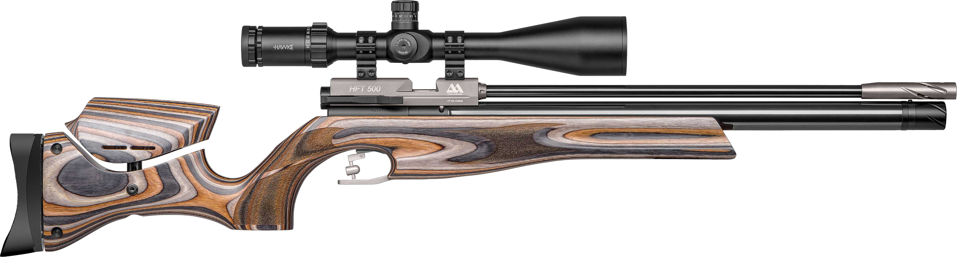 Hunter field target shooting